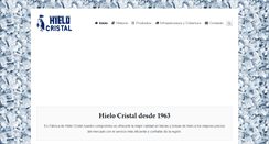Desktop Screenshot of hielocristal.com